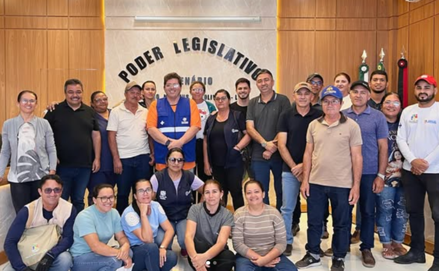 Reunião sobre a aposentadoria especial dos agentes comunitários de saúde e combate às endemias.
